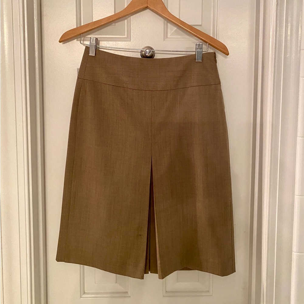 Banana Republic Tan A-Line Skirt
